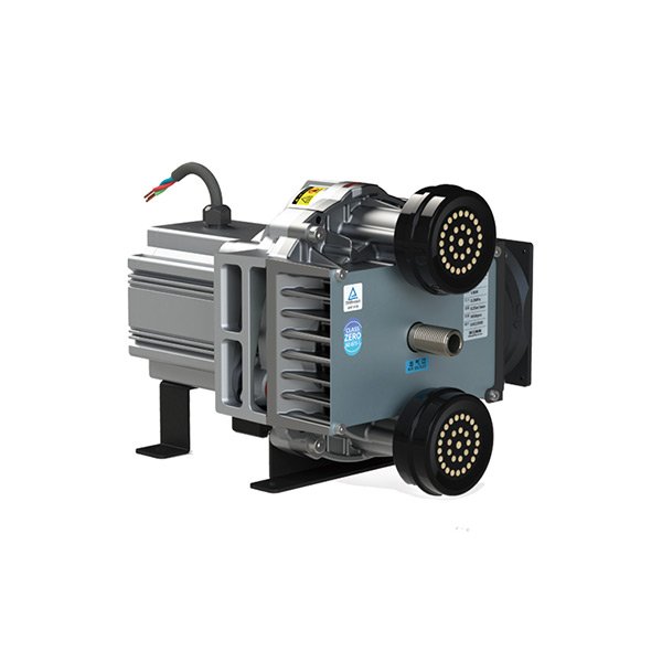 Compact 1.1 kW PM synchronous motor oil free scroll air end