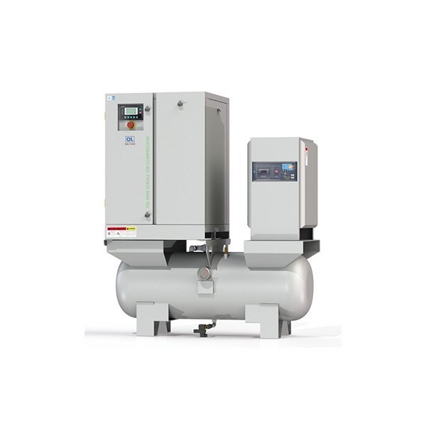 Belt Drive All In One Scroll Air Compressor - Hejun oil free scroll air compressor