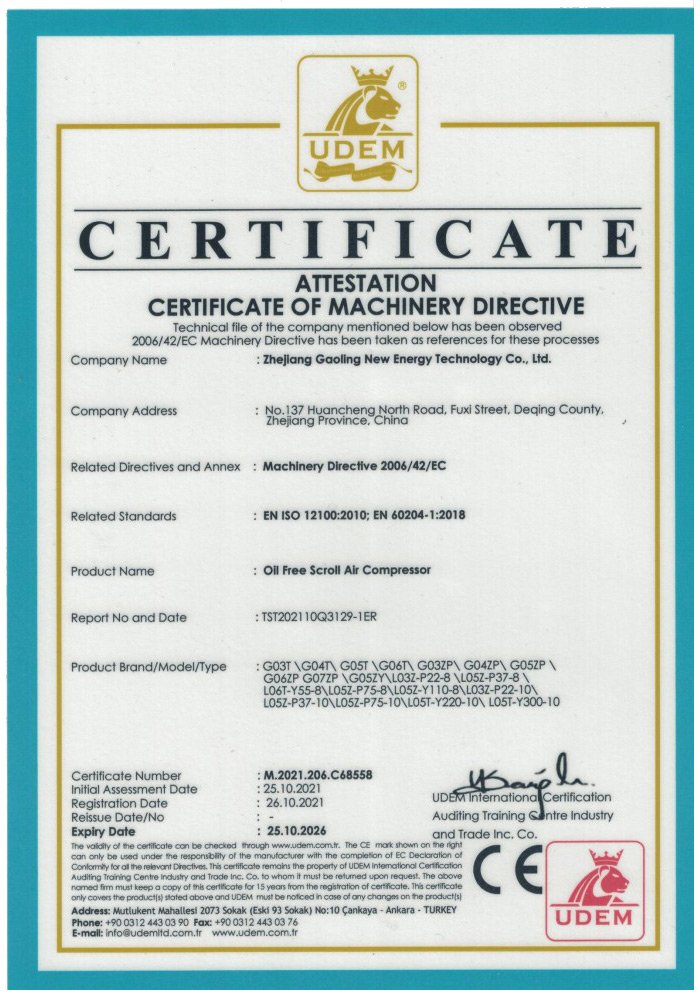 CE certification