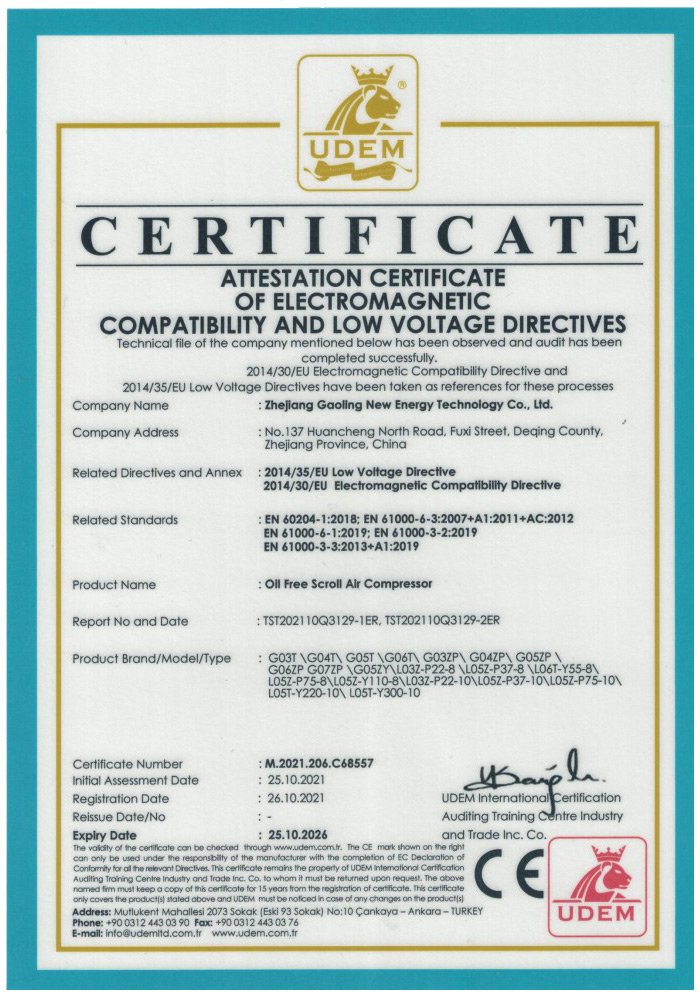 CE certification